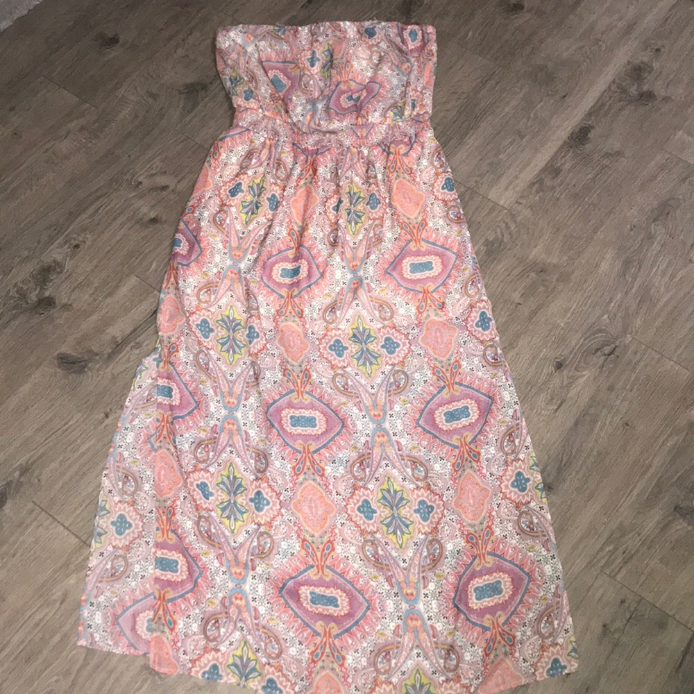 Mossimo strapless maxi dress